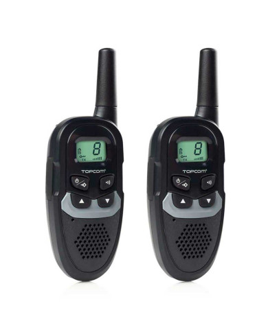 TOPCOM WALKIE TALKIE RAIO ATE 6KM WALKIE TALKIE SINGLE PACK TOPCOM WALKIE TALKIE RAIO ATE 6KM WALKIE TALKIE SINGLE PACK