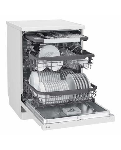 LG MAQUINA LOUÇA 9PROG 14TALHERES 3 CESTOS BRANCA (C) LG MAQUINA LOUÇA 9PROG 14TALHERES 3 CESTOS BRANCA (C)