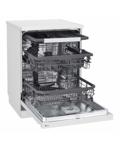 LG MAQUINA LOUÇA 9PROG 14TALHERES 3 CESTOS BRANCA (C) LG MAQUINA LOUÇA 9PROG 14TALHERES 3 CESTOS BRANCA (C)