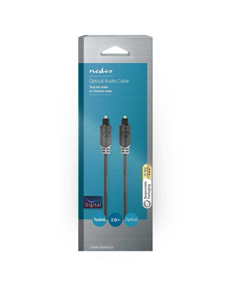 NEDIS CABO AUDIO M/M 2MT