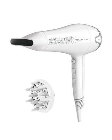 ROWENTA SECADOR CABELO 2200W 2 VELOC 3 TEMP BRANCO ROWENTA SECADOR CABELO 2200W 2 VELOC 3 TEMP BRANCO
