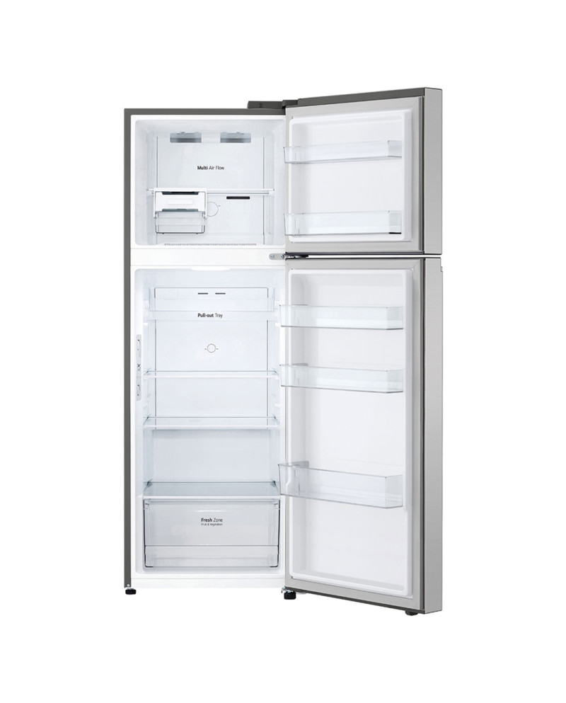 LG FRIGORIFICO 2PT 1,72X0,60X0,71MT 335LT NF INOX (E)