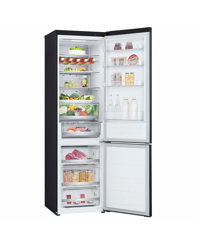 LG COMBINADO 2030X595X682MT 387LT NF PRETO (D)