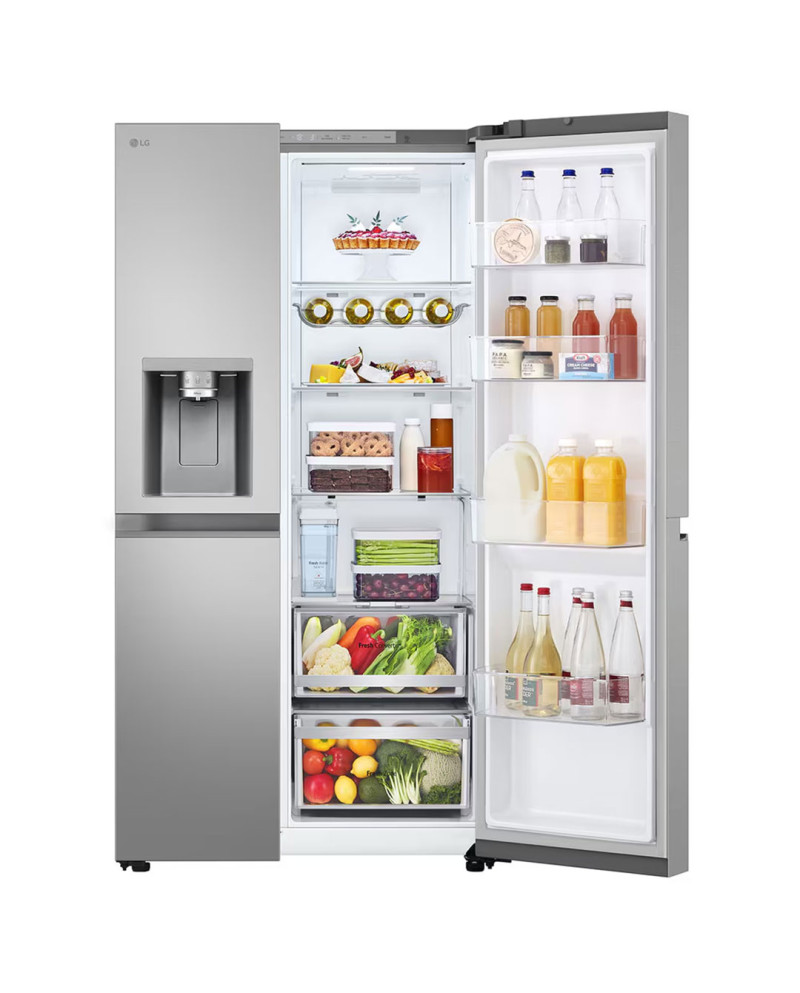 LG SIDE BY SIDE 179X925X735MT 628LT DAG NF CINZA (D)