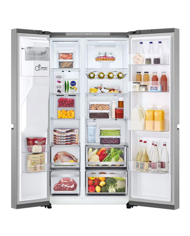 LG SIDE BY SIDE 179X925X735MT 628LT DAG NF CINZA (D) LG SIDE BY SIDE 179X925X735MT 628LT DAG NF CINZA (D)