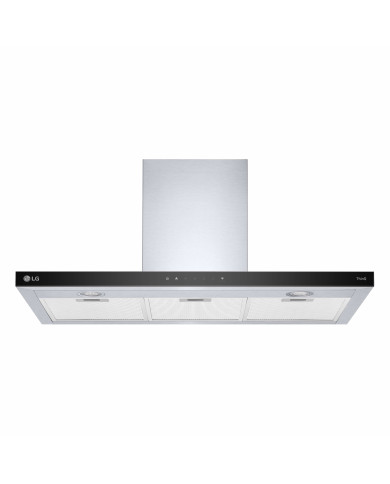 LG CHAMINE PAREDE 90CM 800M3/H INOX
