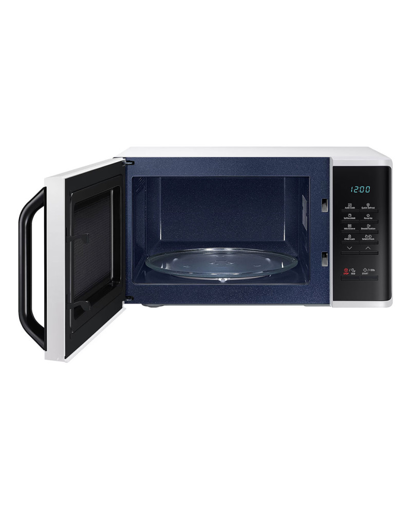 SAMSUNG MICROONDAS 23LT 800W S/GRILL BRANCO/PRETO