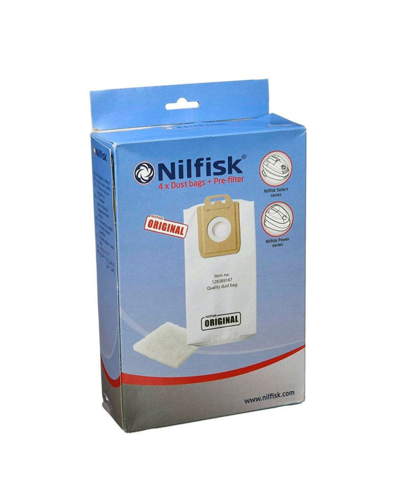 NILFISK SACOS ASPIRADOR P/SELECT PACK 4 UNIDADES