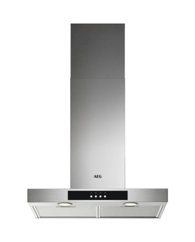 AEG CHAMINE PAREDE 60CM 600m3/h VIDRO PRETO/INOX C AEG CHAMINE PAREDE 60CM 600m3/h VIDRO PRETO/INOX C