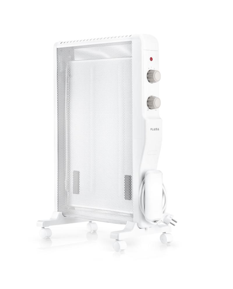 FLAMA RADIADOR MICA 1500W TERMOSTATO REGULAVEL BRANCO