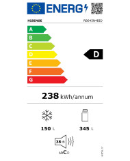 HISENSE COMBINADO 2000x704x694MT 292LT NF INOX (D)