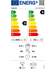 HISENSE MAQUINA LAVAR 8KG E SECAR 5KG 1400RT (A)