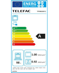 TELEFAC FOGAO 4GAS 860x498x555 TAMPO METAL INOX