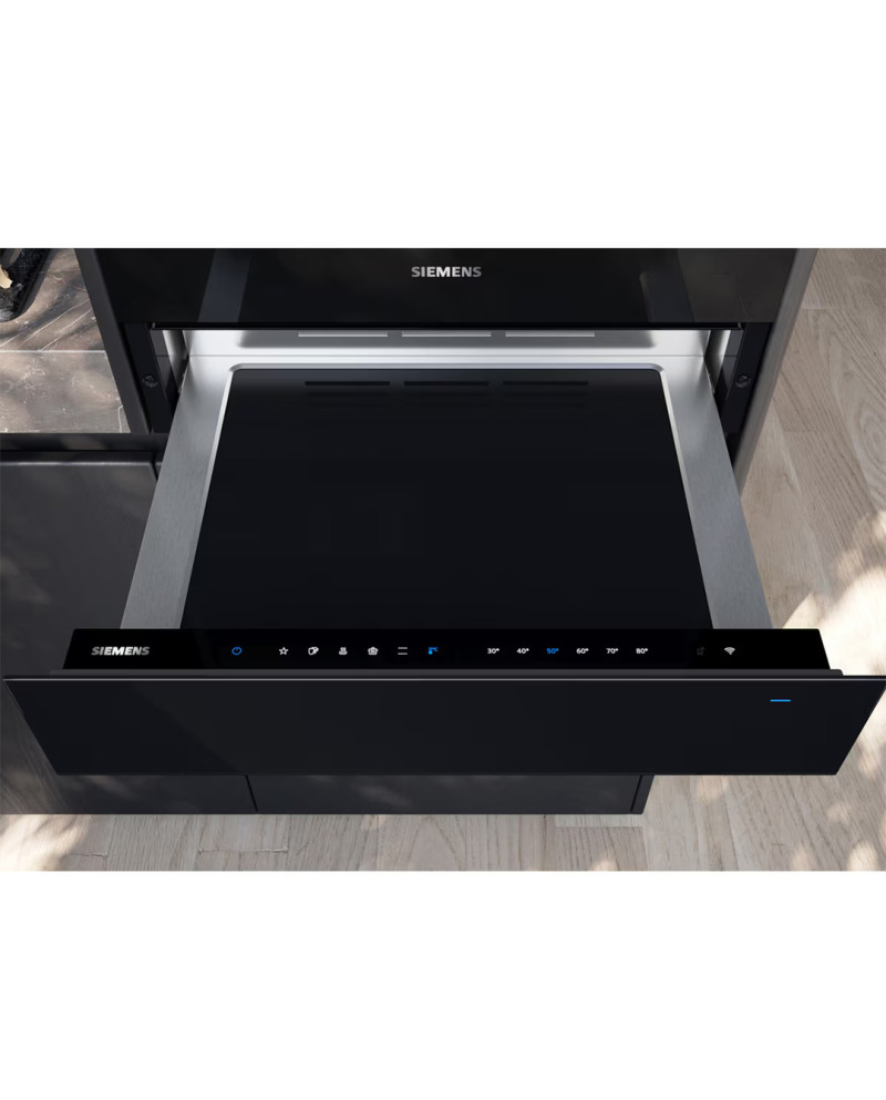 SIEMENS GAVETA AQUECIMENTO 20LT VIDRO PRETO