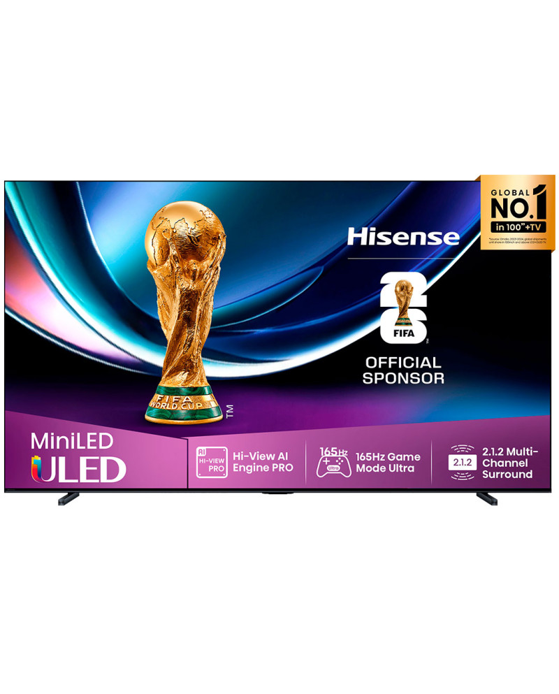 HISENSE MINILED PRO 100" 4K UHD SMART TV 4HDMI 2USB (D)