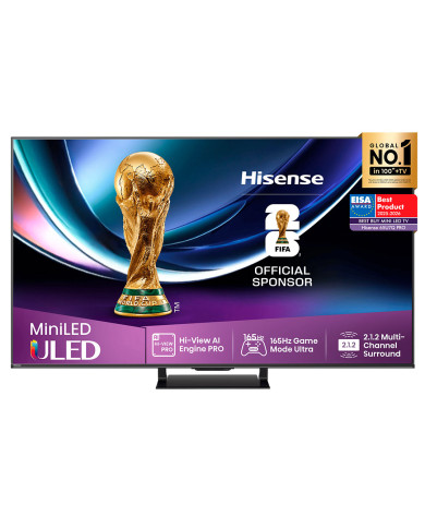 HISENSE MINILED PRO 65" 4K UHD SMART TV 4HDMI 2USB (E) HISENSE MINILED PRO 65" 4K UHD SMART TV 4HDMI 2USB (E)
