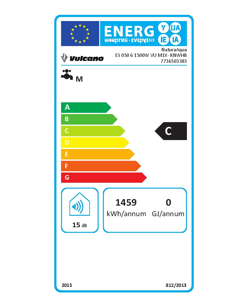 VULCANO TERMOACUMULADOR 50LT HORIZONTAL NATURA AQUA