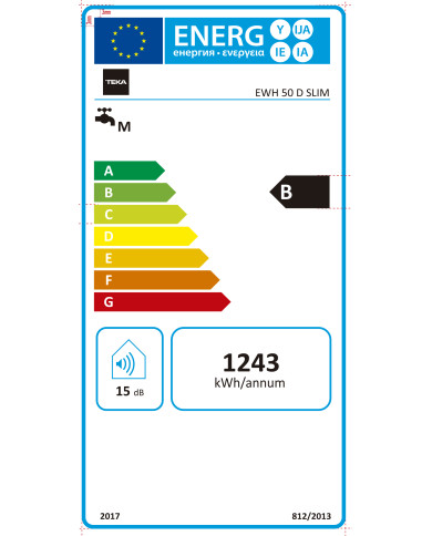 TEKA TERMOACUMULADOR 47LT SLIM INST. VERTICAL/HORIZONTAL TEKA TERMOACUMULADOR 47LT SLIM INST. VERTICAL/HORIZONTAL