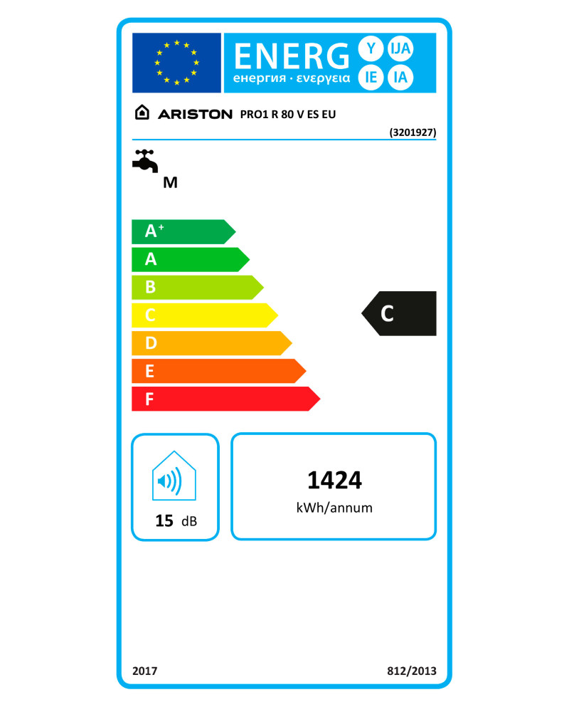 ARISTON TERMOACUMULADOR 80LT VERTICAL
