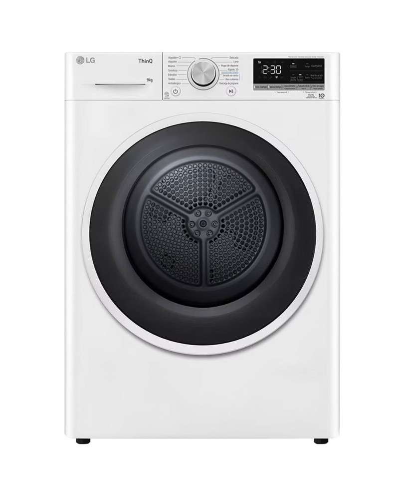 LG SECADOR ROUPA 9KG CONDENSAÇAO BOMBA DE CALOR (D)