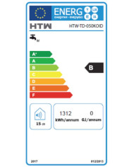 HTW TERMOACUMULADOR 50LTS REVERSIVEL TANQUE DUPLO WIFI