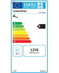 CONFORTEC TERMOACUMULADOR 100LT 1500W SLIM (C)