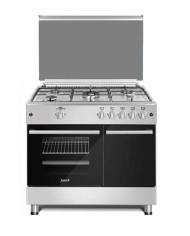 JUNEX FOGAO 60X60CM 4GAS (1WOK) BUT FORNO ELETRICO ESTU PRET