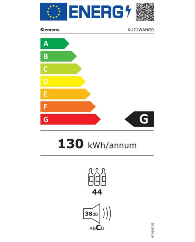 SIEMENS CAVE VINHO INTEG 81,8X59,8X58,1CM 44G. 108LT (G) SIEMENS CAVE VINHO INTEG 81,8X59,8X58,1CM 44G. 108LT (G)
