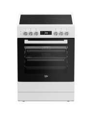 BEKO FOGAO 4 ZONAS VITRO FORNO 72LT MULTIF 60X60CMS BRANCO A