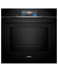 SIEMENS FORNO COM MICRO ONDAS 67LT VIDRO PRETO
