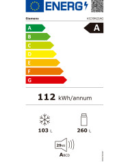 SIEMENS COMBINADO 2030X600X665 363LT INOX (A)