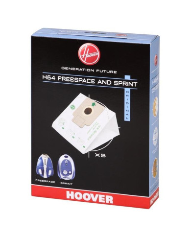 HOOVER SACOS PAPEL P/ASPIRADOR TCP1805/2010/TFS7205S/TFG5123