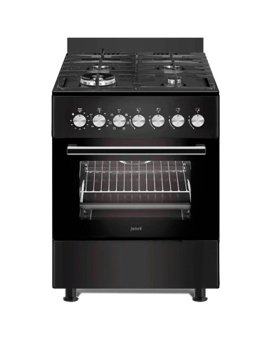 JUNEX FOGAO 60X60CM 4GAS (1WOK) BUT FORNO ELETRICO ESTU PRET