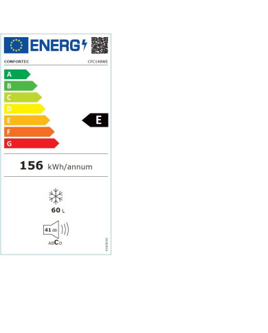 CONFORTEC ARCA VERTICAL 845X475X445M 60LT BRANCO (E)