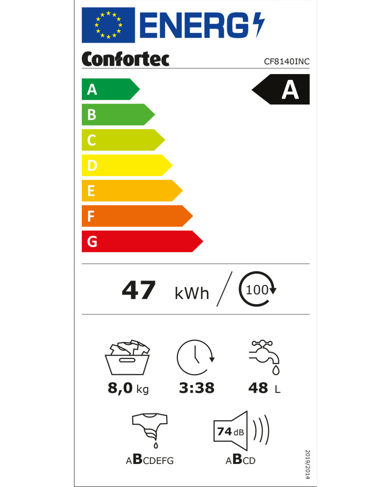 CONFORTEC TERMOACUMULADOR 73LT SLIM