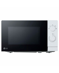 LG MICRO ONDAS 20LT 700W S/GRILL BRANCO PORTA VIDRO PRETO