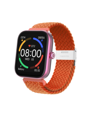 DCU SMARTWATCH COLORFUL BRANCO E VERMELHO