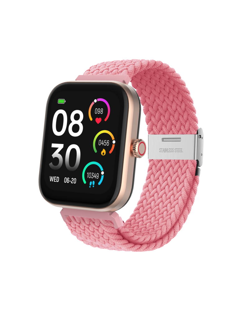 DCU SMARTWATCH ANGELES BLUETOOTH ROSA