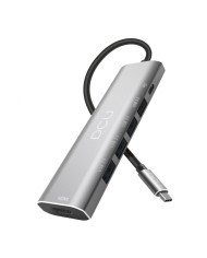 DCU ADAPTADOR HUB USB TIPO C A HDMI 4K+USB 3.0+3USB 2.0+100