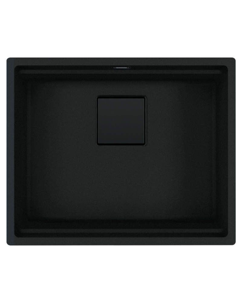 FRANKE BANCA 1 PIO 52CM PRETO MATE TOTAL 1250718450