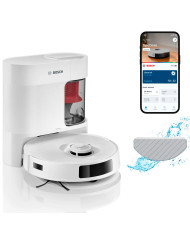 BOSCH ASPIRADOR ROBOT SPOTLESS ADVANCED+ ASPIRA E LAVA BRANC