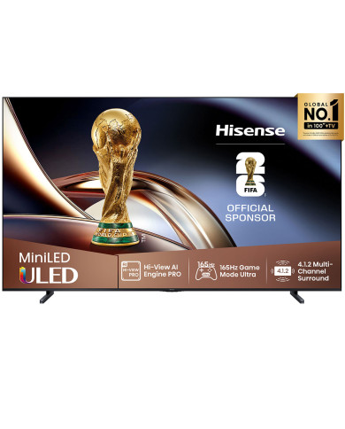 HISENSE ULED MINI LED 100" 4K UHD SMART TV 3HDMI 2USB (D)