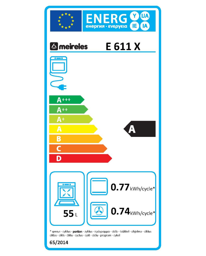 MEIRELES FOGAO 60X60CM 4Z VITRO BRANCO FORNO ELECT ESTAT A