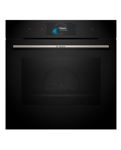 BOSCH FORNO MULTIF 71LT ADDEDSTEAM VIDRO PRETO A+