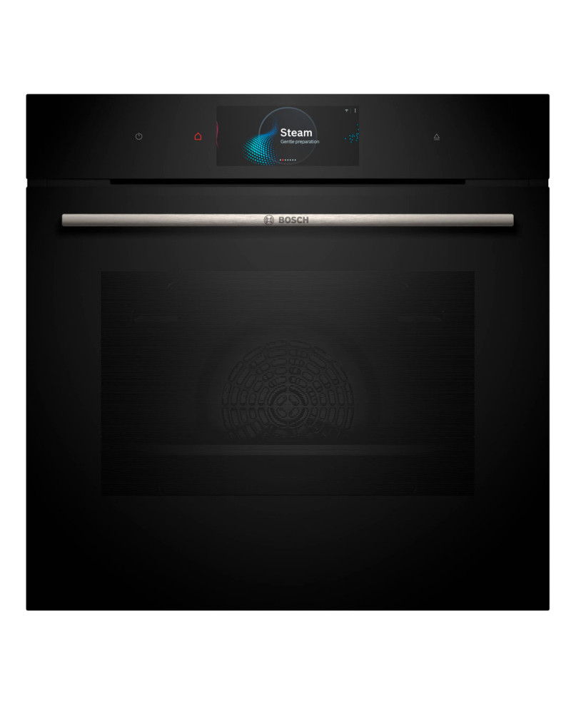 BOSCH FORNO MULTIF 71LT ADDEDSTEAM VIDRO PRETO A+