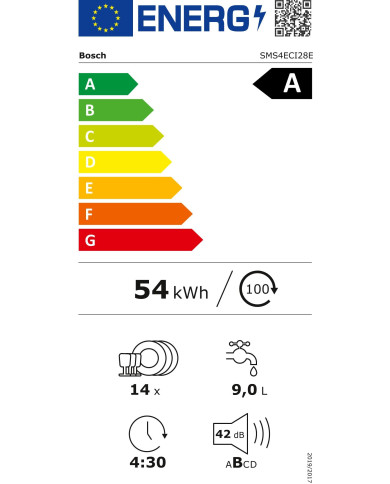 BOSCH MAQUINA LOUÇA 6PROG 14TALHERES INOX (A)