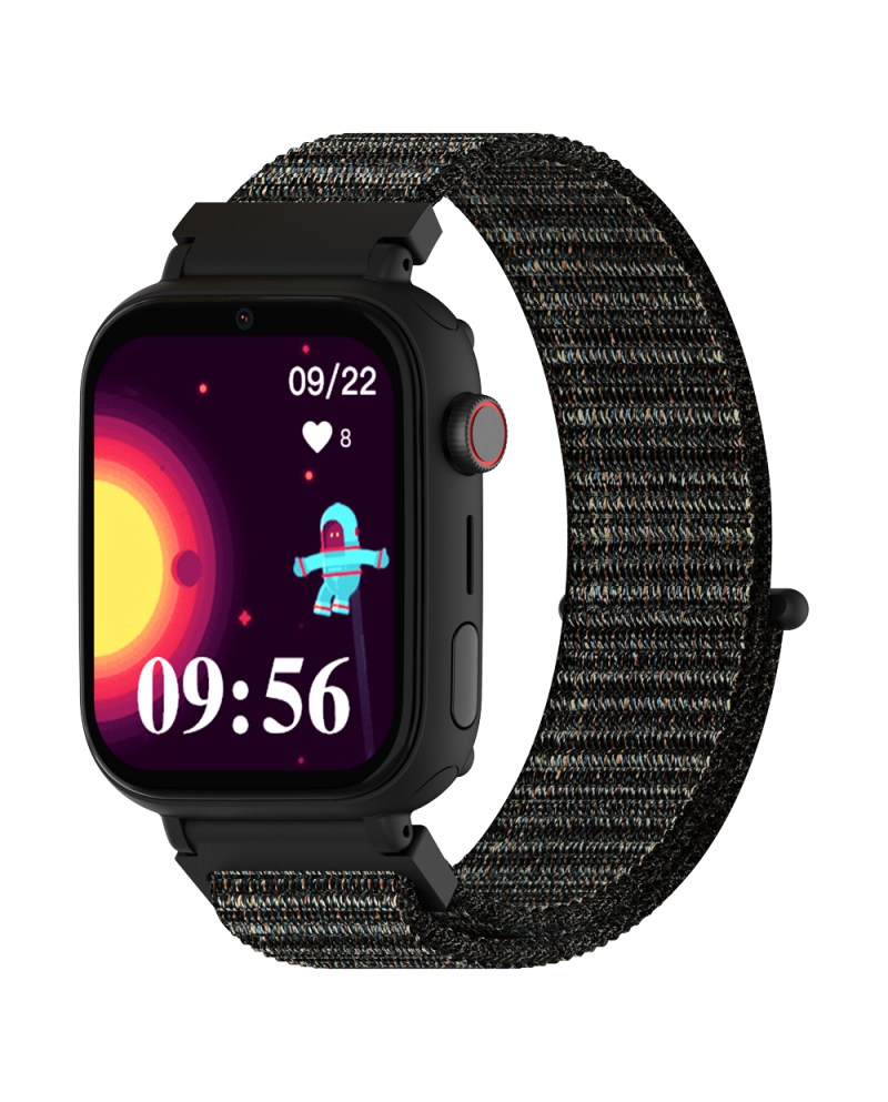 DCU SMARTWATCH KIDS PRO GPS & VIDEOCHAMADAS PRETO