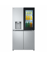 LG SIDE BY SIDE 4PT 1,79X0,91X0,73MT 637LT NF DISP SILVER (E