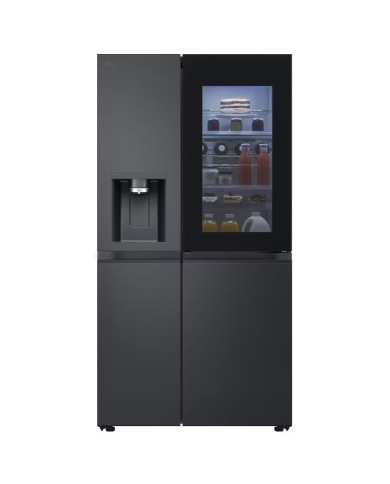 LG SIDE BY SIDE 1,79X0,913X0,735MT NF 628LT MATTE BLACK (D)