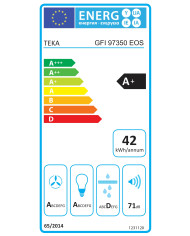 TEKA EXAUSTOR INTEGRAR 90CM 3VELOC+1INTE MAX 766M3/H INOX/PR